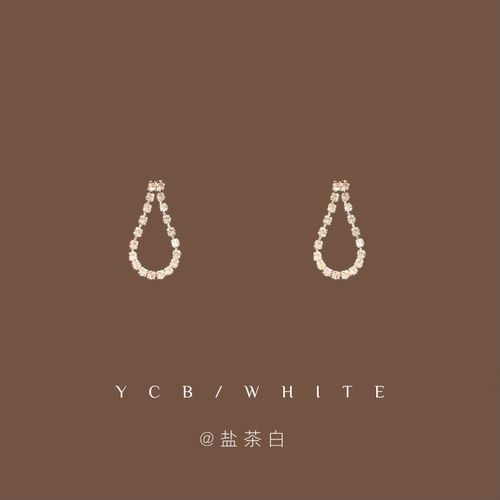 「月半小夜曲」轻奢耳环~