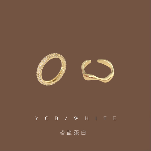 莫比乌斯ins时尚个性戒指设计感