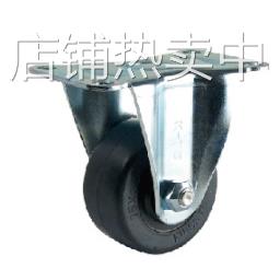 3寸固定商品编号K-611K-75-N 安装高度低，高容许荷载的重型脚轮