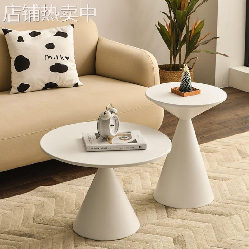 轻奢创意边几桌简约现代客厅沙发茶几小桌子家用卧室圆桌床边桌