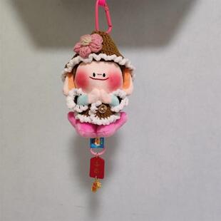 佛小伴衣服大同佛小伴挂件文创玩偶可爱花边针织衣成品抖音同款