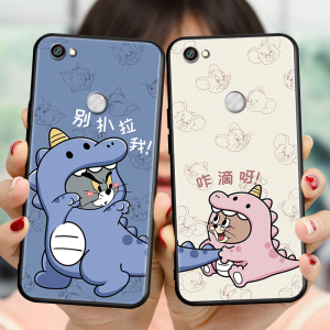 imobile适用于红米NOTE5A高配版手机壳redmi全包保护套redminote5a高配版带后指纹防摔软硅胶外壳mde6s卡通创