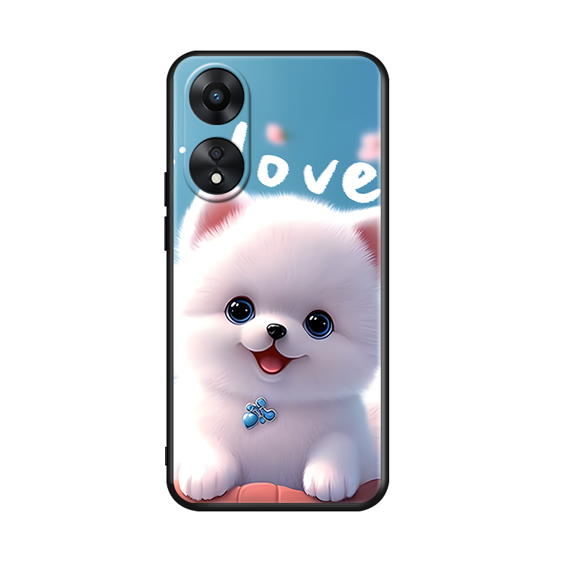 imobile适用于OPPOA58手机壳0PP0a58全包。poopa58彩绘opoa萌系。opa防摔oppo a58卡通oppea58硅胶PHJ110潮po