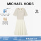 两件折上折 MICHAEL KORS 女士老花针织连衣裙