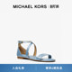 春夏新品 Alexa MICHAEL 女士皮质一字带平底凉鞋 KORS