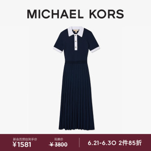 KORS 女士 领短袖 MICHAEL Polo 针织连衣裙 2件85折