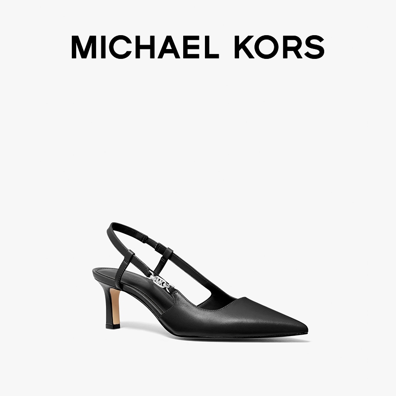MK女士尖头高跟时装凉鞋