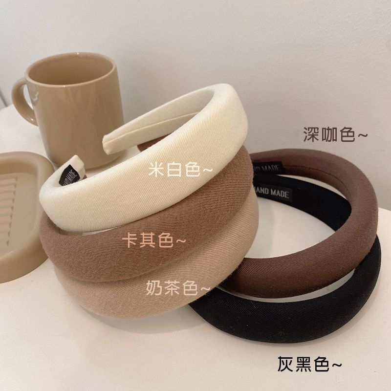 那片海法式复古高颅顶发箍女