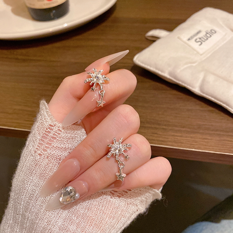 烟花耳钉轻奢女款2026新爆款