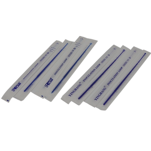 罗本德一次性塑料接种环微生物接种棒1ul/5ul/10ul实验室无细菌接种针采样针镍铬丝金属全铜独立包装厂家直销