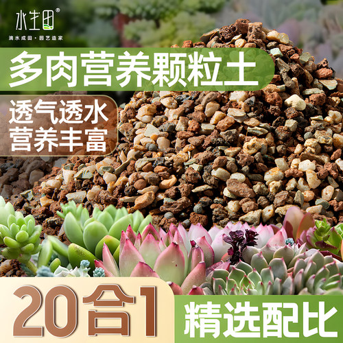 水生田多肉颗粒土专用种植土