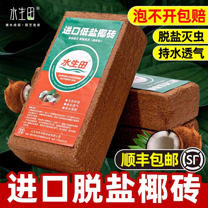 水生田椰糠椰砖椰壳高泡发脱盐
