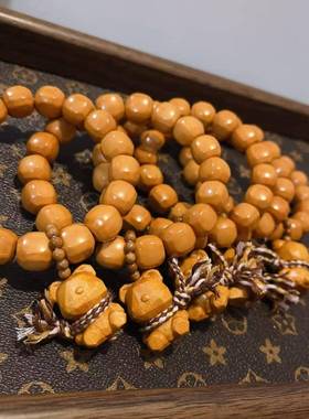 猴头六方星途搭配芭比檀刻面熊库克跑环网红同款爆款情侣高颜值t