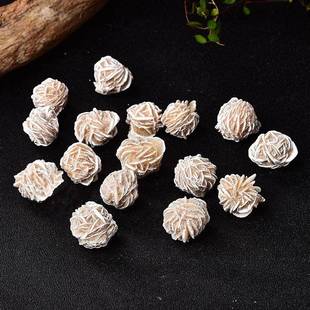 天然水晶原石标本沙漠玫瑰水晶原石玫瑰石摩洛哥水晶晶体装饰摆件