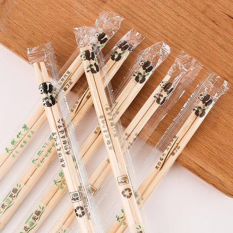 4.5/5.0/5.5一次性筷子饭店专用便宜餐具1000双整件独立包装竹筷