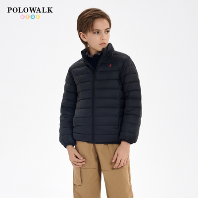 POLOWALK男童轻薄保暖羽绒服外套