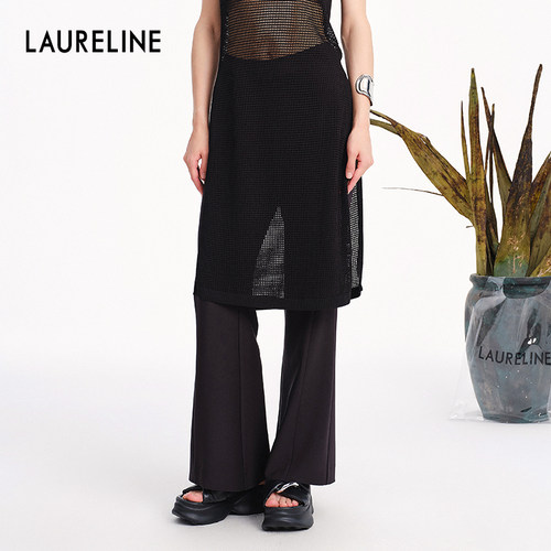 LAURELINE/洛瑞琳裤子年夏季新款时尚气质百搭职场通勤长裤女