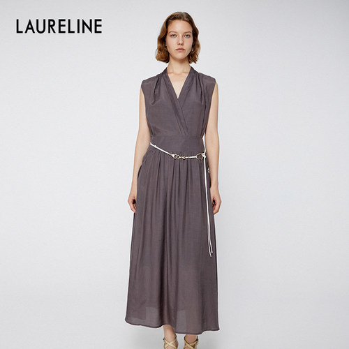 LAURELINE/洛瑞琳连衣裙2025年夏季新款修身显瘦气质高级感裙子女
