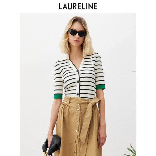 LAURELINE/洛瑞琳开襟毛衫