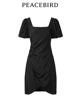 太平鸟女装年夏季花苞型连衣裙A1FAD2C11