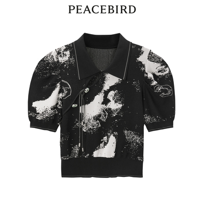 PEACEBIRD/太平鸟新中式套衫