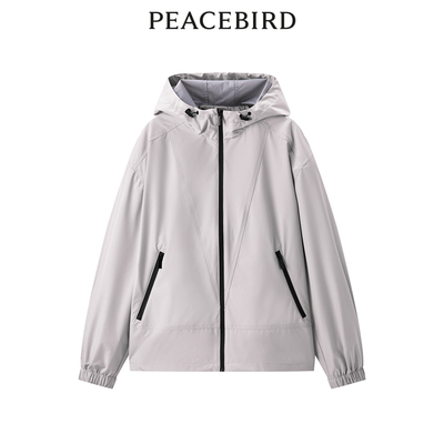 2026短款PEACEBIRD/太平鸟街头风