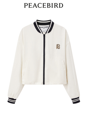 太平鸟女装秋季格纹提花外套A3BBD3201