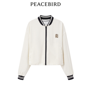 太平鸟女装秋季格纹提花外套A3BBD3201