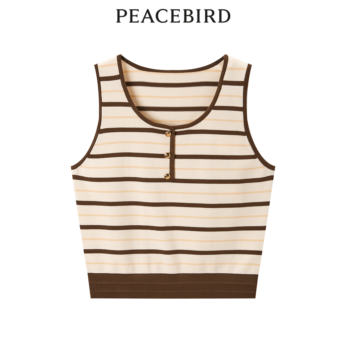 PEACEBIRD/太平鸟条纹背心