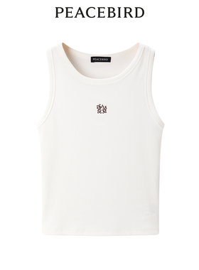 【商场同款】太平鸟女装2024年春季新款百搭针织背心A1CQE1614