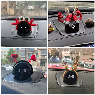 蔚来汽车nomi帽子es8 ec6一鹿平安创意发箍可爱纯手工定制配 es6