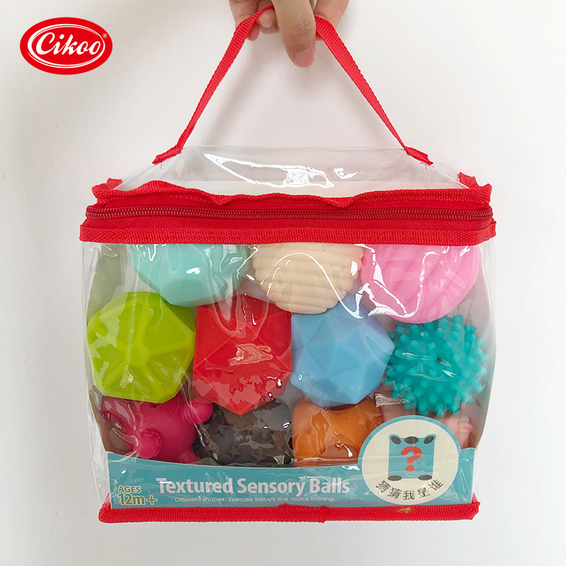 Cikoo软胶积木叠叠乐纹理手抓球