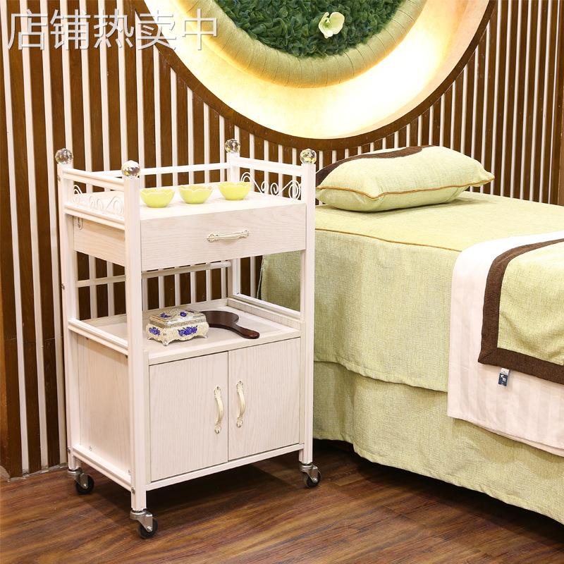 r^欧式美容推车带抽屉美容院小推车美发工具车多功能置物