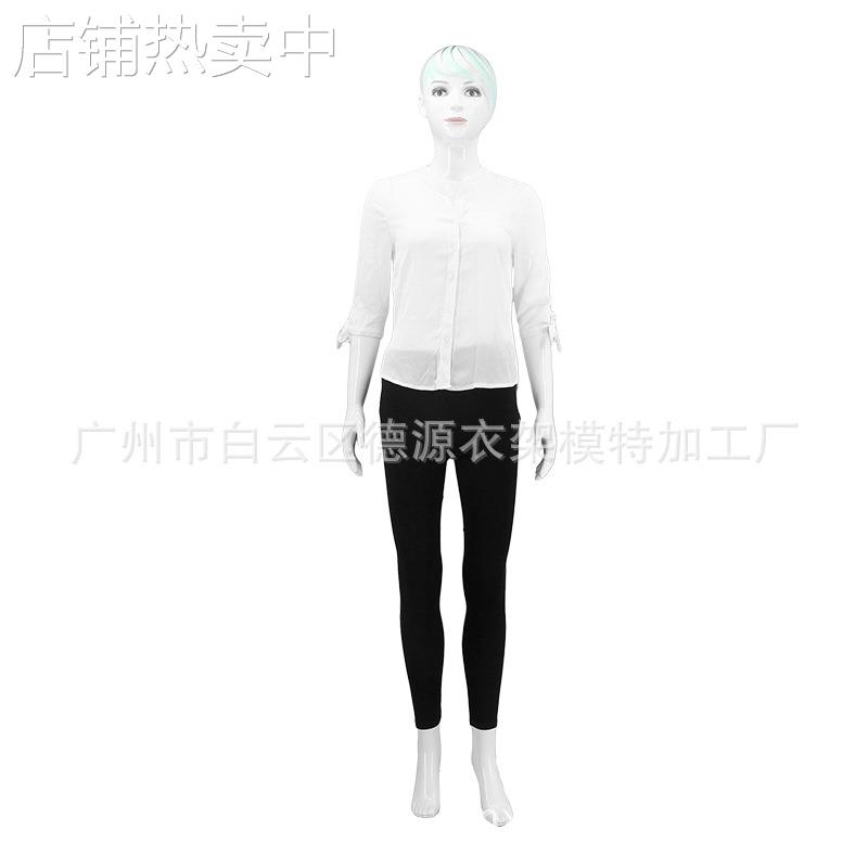 工厂供应塑料亮光彩装人体模特展示道具 塑料模特 服装模特展示