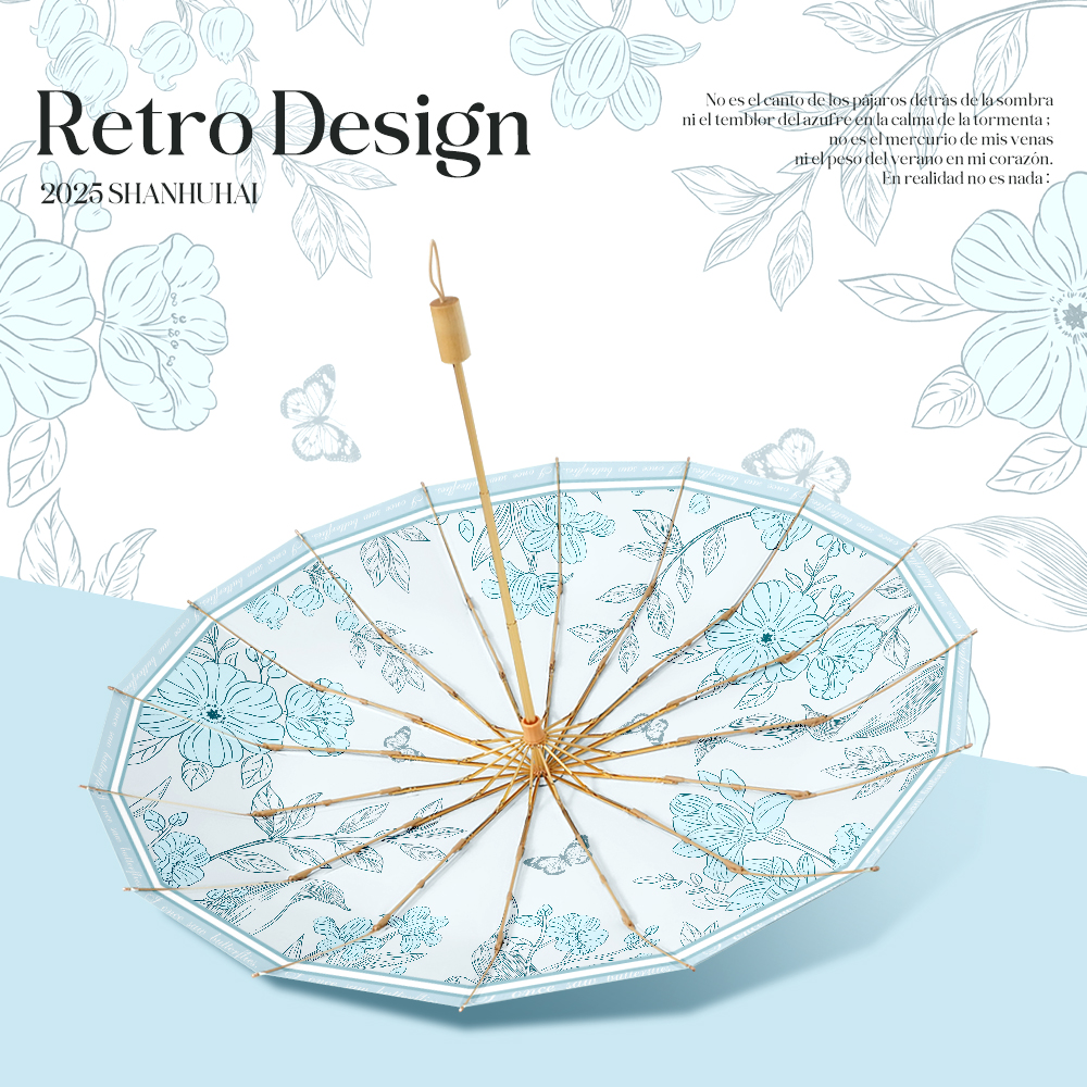 雨伞女生高颜值防风加固大暴雨伞结实耐用晴雨两用太阳伞双人折叠