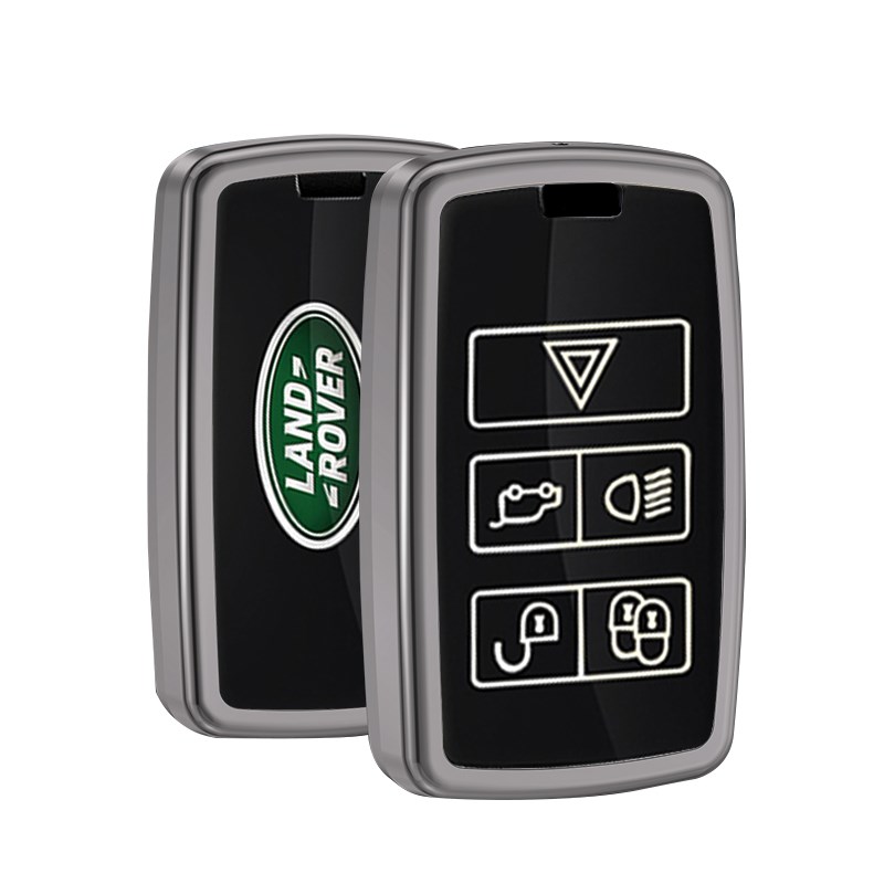 路虎钥匙套揽胜运动版星脉极光金属扣发现4神O行5车改装铝壳高级