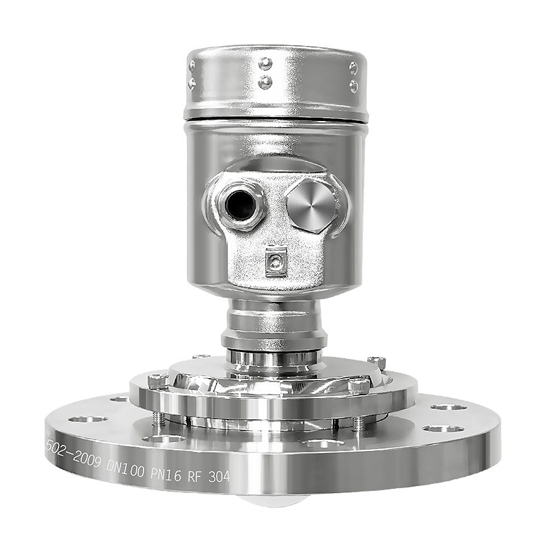 80GHz高频雷k达液位计全不锈钢物位计料位计水位防腐防爆水泥料仓