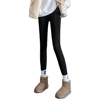 秋冬袋口袋塑形打底裤厂家直销