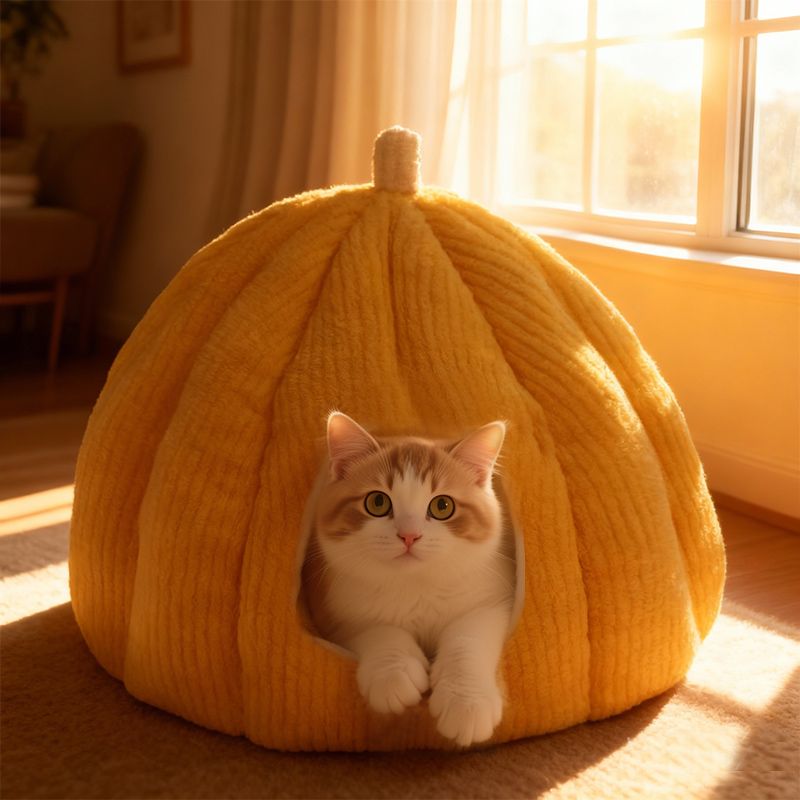 猫窝冬季保暖封闭式可拆洗猫房子