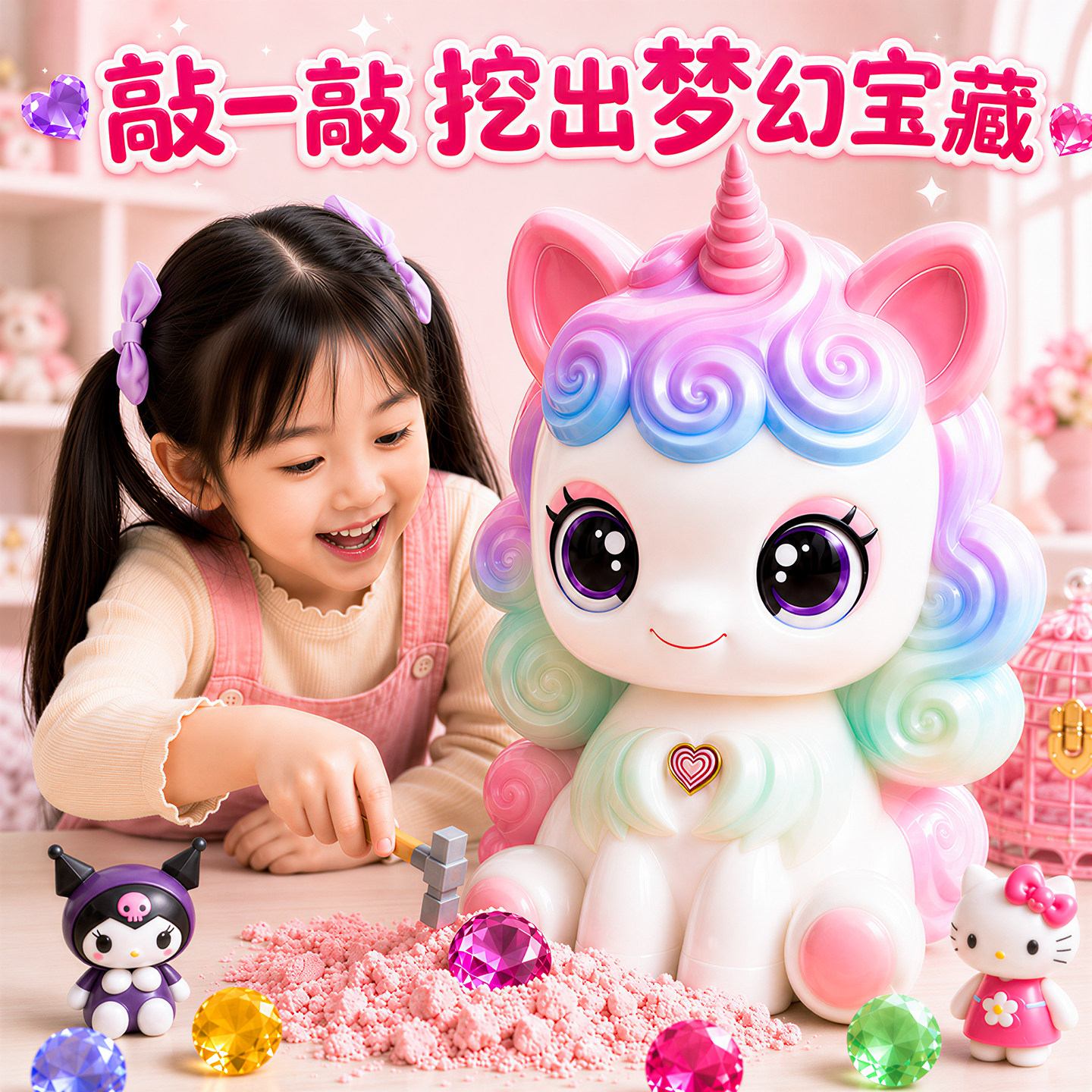 考古挖掘石膏盲盒儿童生日礼物图片