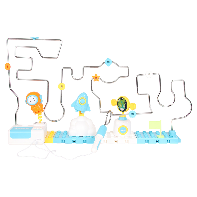 火线冲击儿童益智专注力训练电碰迷宫大号摆地摊趣味游戏道具