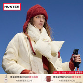 HUNTER2025秋冬男女款 泡芙围巾防风保暖插扣开合设计休闲围脖