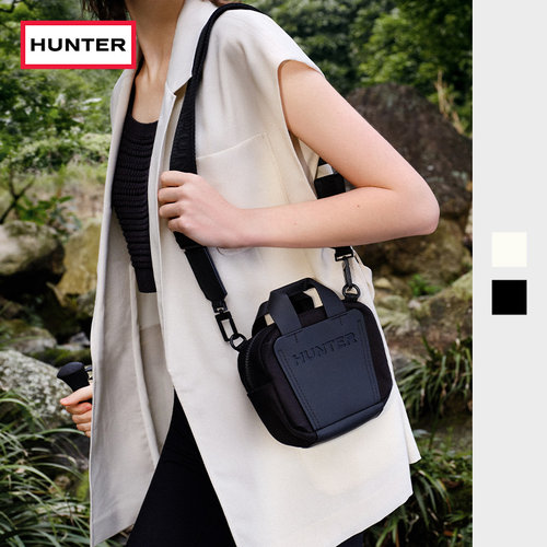 Hunter帆布斜挎包单肩手拎包