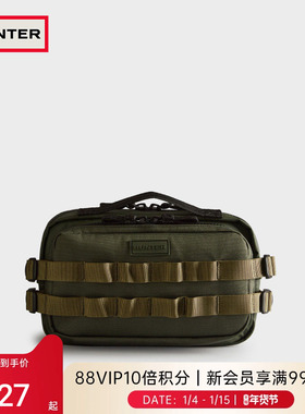 HUNTER男女同款多功能户外露营耐磨防泼水斜挎包尼龙情侣款单肩包