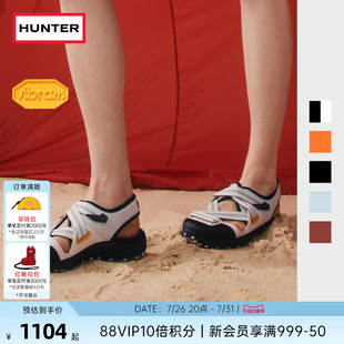 HUNTER2026春夏新款情侣款撞色织带溯溪凉鞋户外湿地止滑休闲鞋