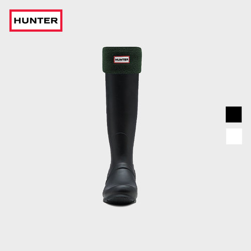 Hunter男女款摇粒绒高筒靴袜