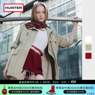 立领收腰外套 夹克经典 HUNTER2026春夏新款 女士磨毛复古休闲工装