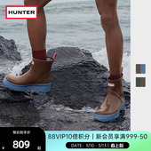 HUNTER男鞋 矮筒酷玩短靴防水防滑雨靴切尔西靴 户外溯溪厚底雨鞋