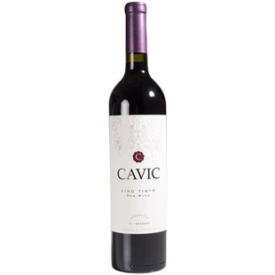 阿根廷卡维仕CAVIC红酒半干型原瓶原装进口甜红葡萄酒750ml