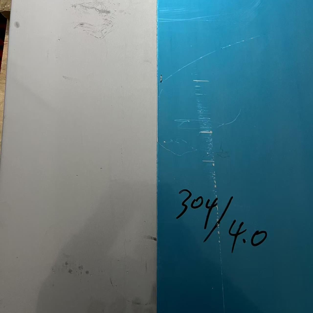 304不锈钢2B面贴膜足厚板1.5 2.5 3.5 4.5 5.5 6.5 7.5 8.5mm零切